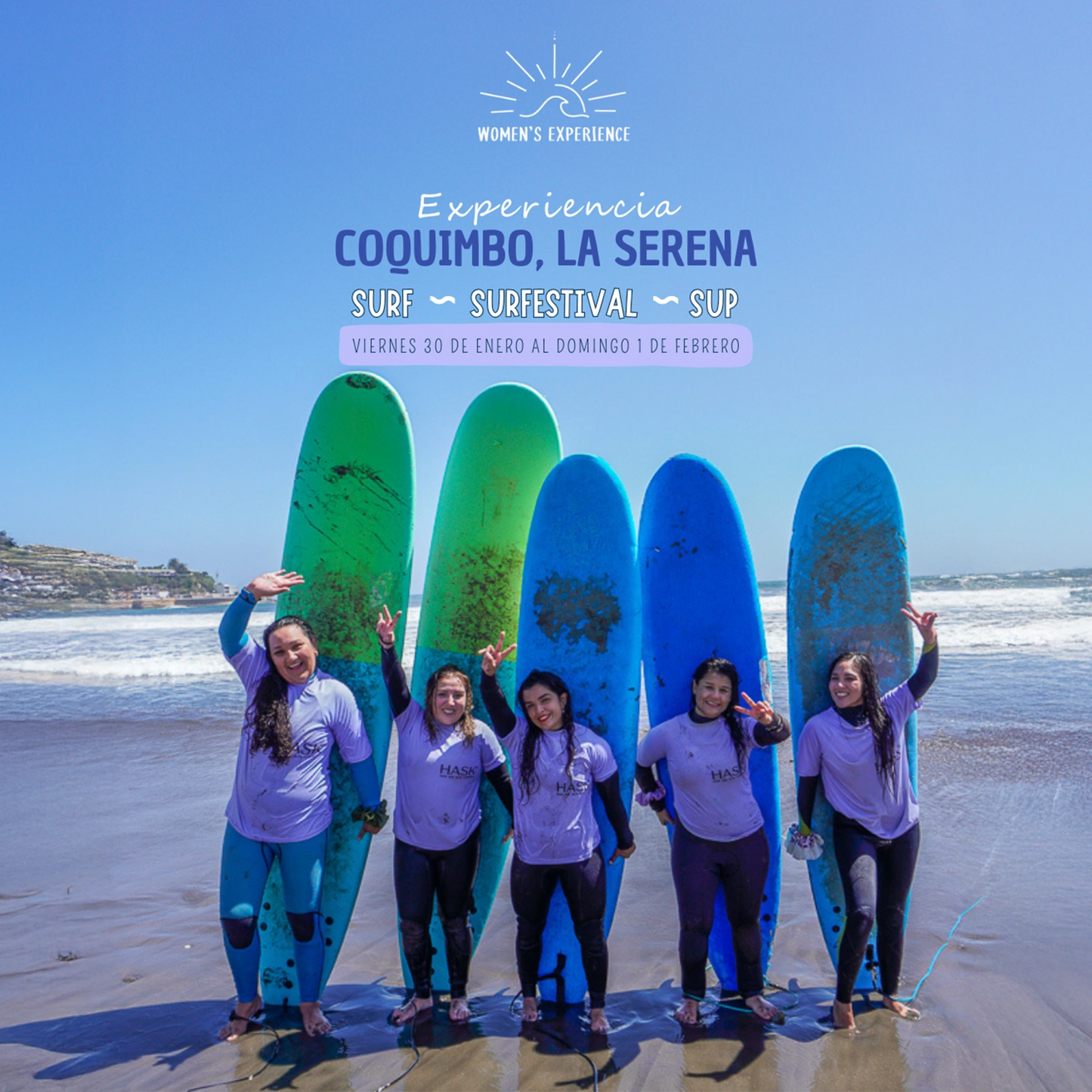 Experiencia Coquimbo, La Serena - SURF, SURFESTIVAL Y SUP